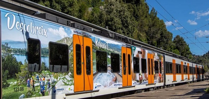 Cataluña promociona el turismo activo de Pirineos en sus trenes